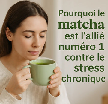 Pourquoi le matcha est l’allié numéro 1 contre le stress chronique