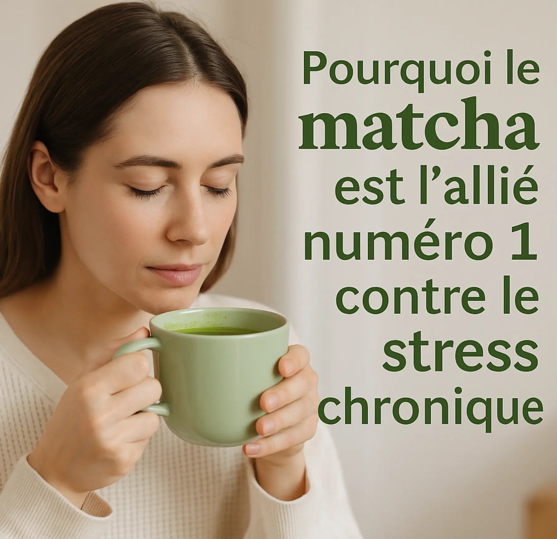 Pourquoi le matcha est l’allié numéro 1 contre le stress chronique
